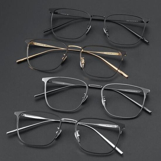 Ultralight Titanium Nearsighted -50 to -400 Ultralight Business Myopia Glasses