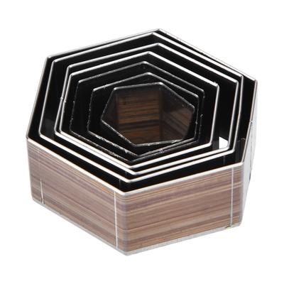7 Stück 20-50mm Sechseckige Lederhandwerk Schneidform Stanzform für Lederhandwerk DIY