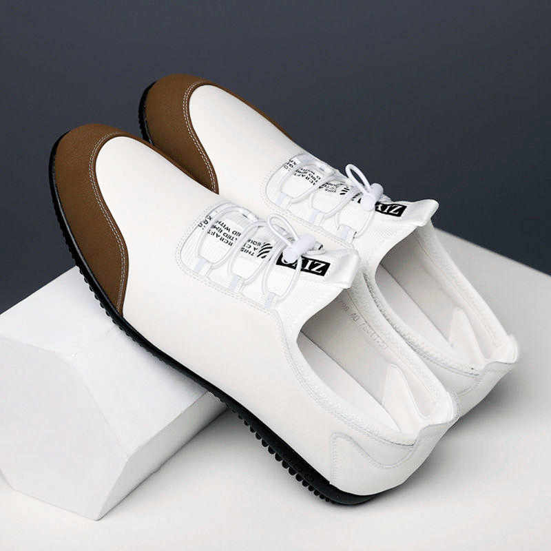 Increase Height Platformed Demi-season Sneakers Casual Men's Sports Shoes Twnis For Men All Brand Offers Fashionable