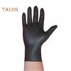 100Pcs Black Nitrile Disposable Gloves Medical Exam Latex Powder-Free Food Safe Textured Fingertips Anti-Slip Design Thick Gloves for Beauty Tattoo