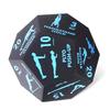 Fitness Game Dice PU Foam 12 Sides Rounded Numbers DiceEnjoy New Exercise Methods Anywhere Add Surprise Fun To Fitness Routine