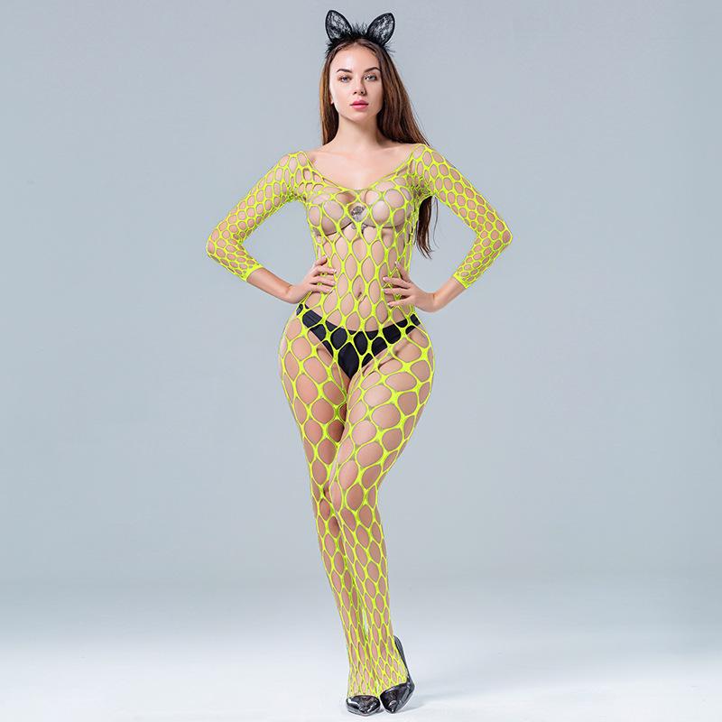 Alluring Women's Lingerie Set: Revealing Open-Crotch Pajamas for Flirty Passion