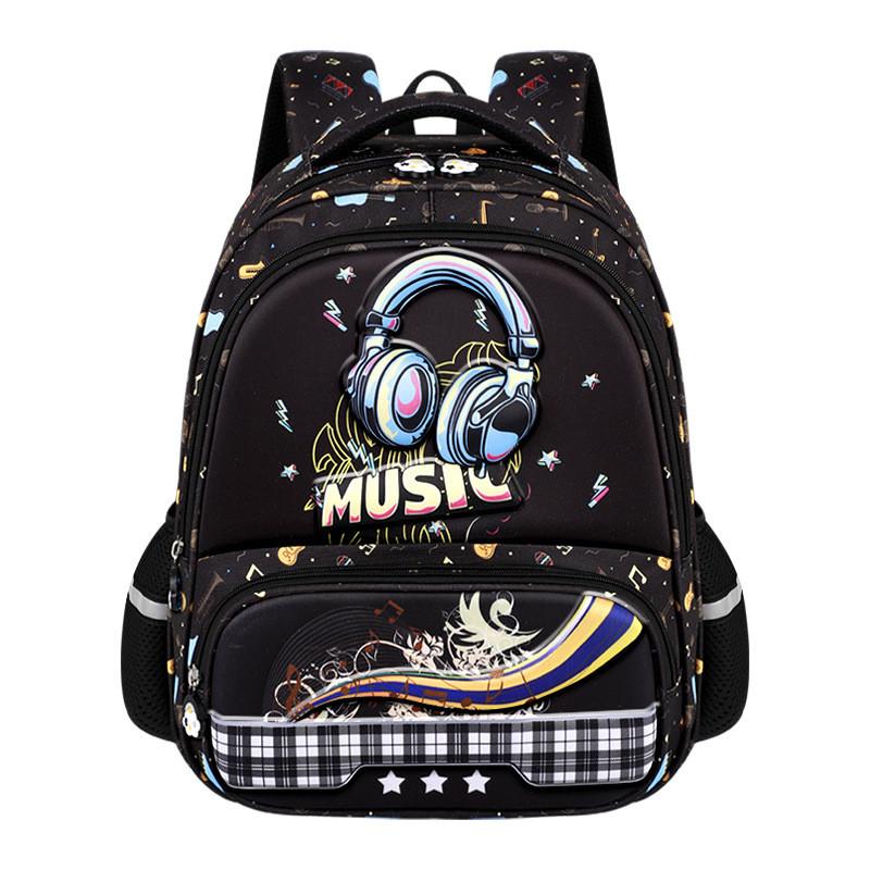 Sac à dos scolaire enfant dessin animé en tissu Oxford respirant et imperméable pour enfants de l'école primaire