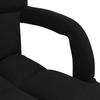 Adjustable Floor Chair with Armrests 5 Position Reclining Backrest Fabric