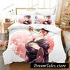 3D Printed Anime We Never Learn Bedding Set Duvet Cover Bedroom Comforter Single Twin King _Size Quilt Cover Home Textiles