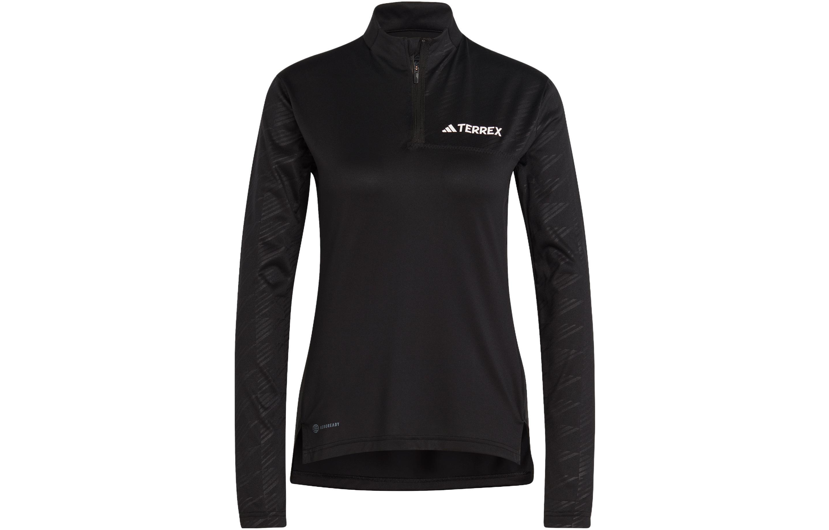 Adidas Free Shipping With AdiClub Terrex Multi Half-Zip Long Sleeve Tee HM4016 S