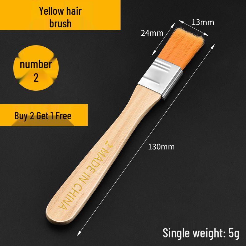 Soft Nylon Bristle Industrial Cleaning and Dusting Brush - No Trace, Wool, and Latex Paint Brush