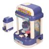 Children Claw Machine Household Mini Candy Doll Claw Machine Game with Light MusicBlue