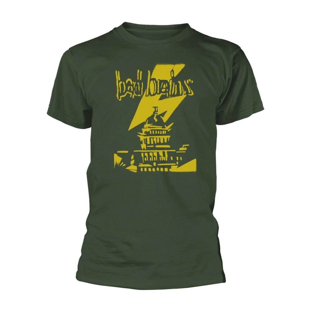 Bad Brains Capitol (Military Green) Official Tee T-Shirt Mens S