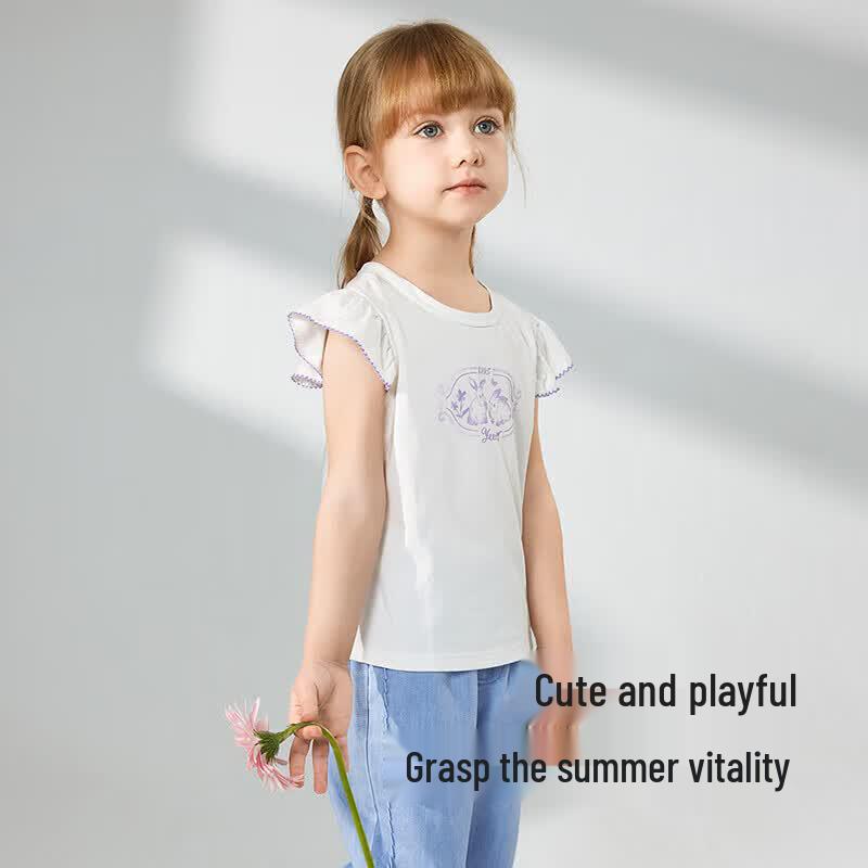 YEEHOO Girls' Breathable Short Sleeve T-Shirt