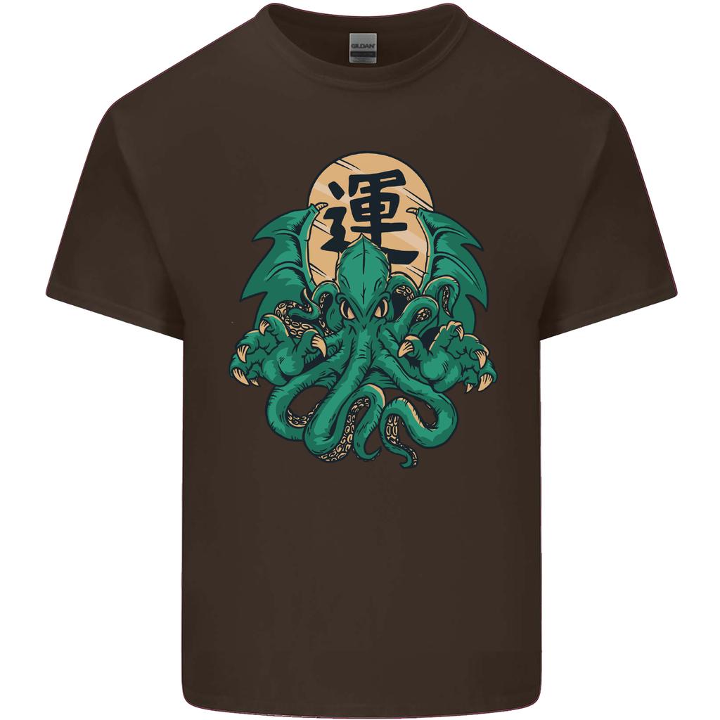 Cthulhu Monster Kraken Unisexs Light Cotton TShirt
