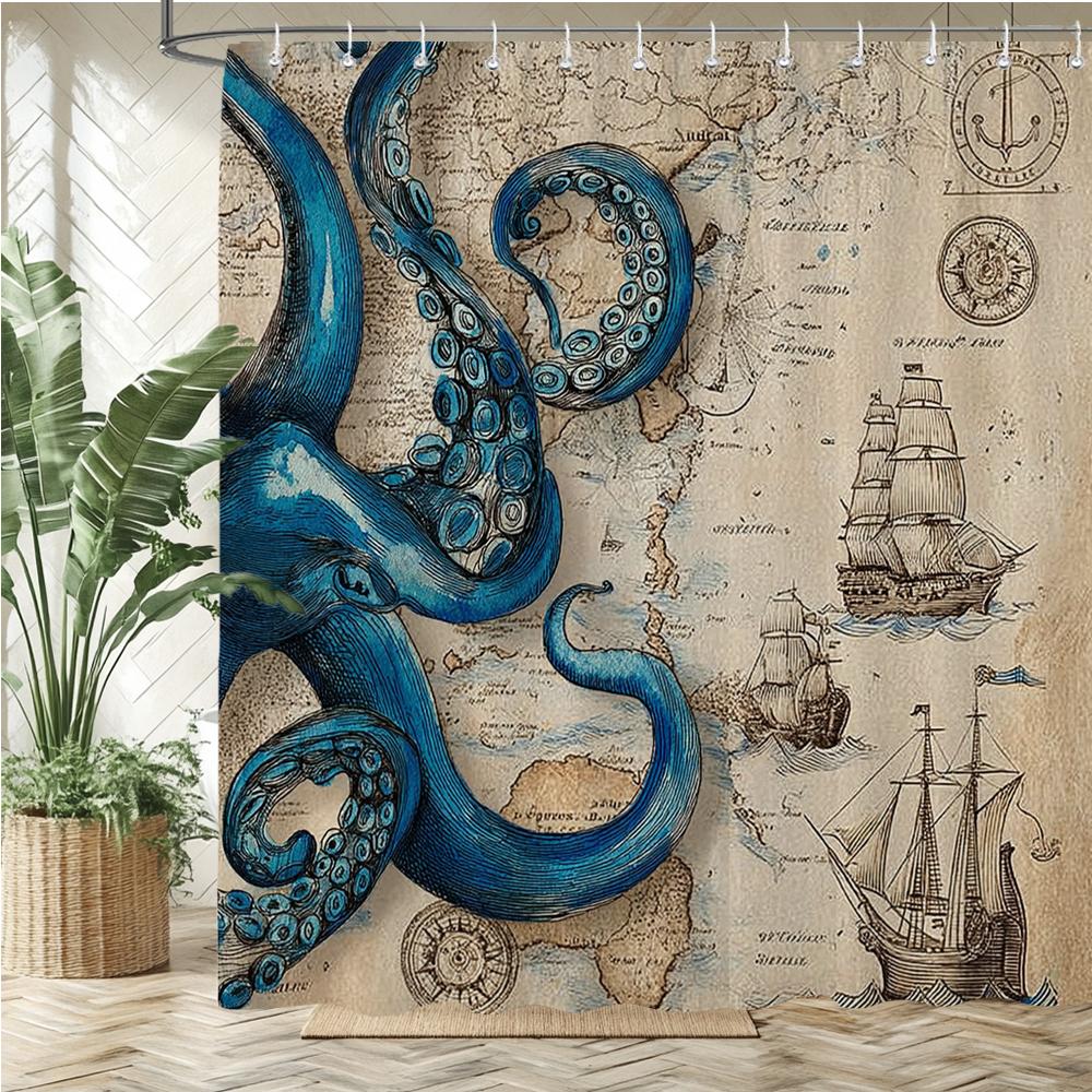 Lovely Dogs And Cats Printed Fabric Shower Curtain Bathroom Curtain,Garden Flower Animals Home Decoration Curtain With Hooks