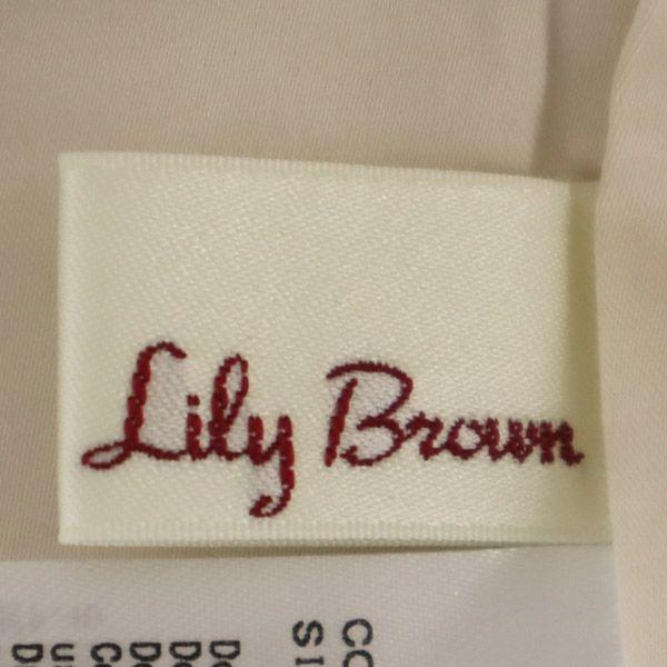 Lily Brown Dreiviertelarm plissiertes Spitzen-Einteiler F beige LWFO211045 Damen Gebraucht