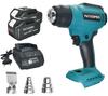 Adjustable Temperatures Heat Gun 30-550℃ LED Display Cordless Electric Hot Air Gun Home DIY Power Tools For Makita 18v Battey