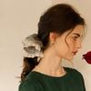 Simple Retro Sr_Patchwork Lace Scrunchie_4Color