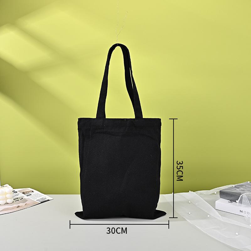 Customized Logo Canvas Shopping Bag - Durable, Eco-friendly, and Ideal for Promotions