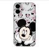 Smiling Mickey Cartoon Phone Case for iPhone 16 Pro Max, 15 Pro, 14, 13, & 17 - Transparent Cross-Border Design