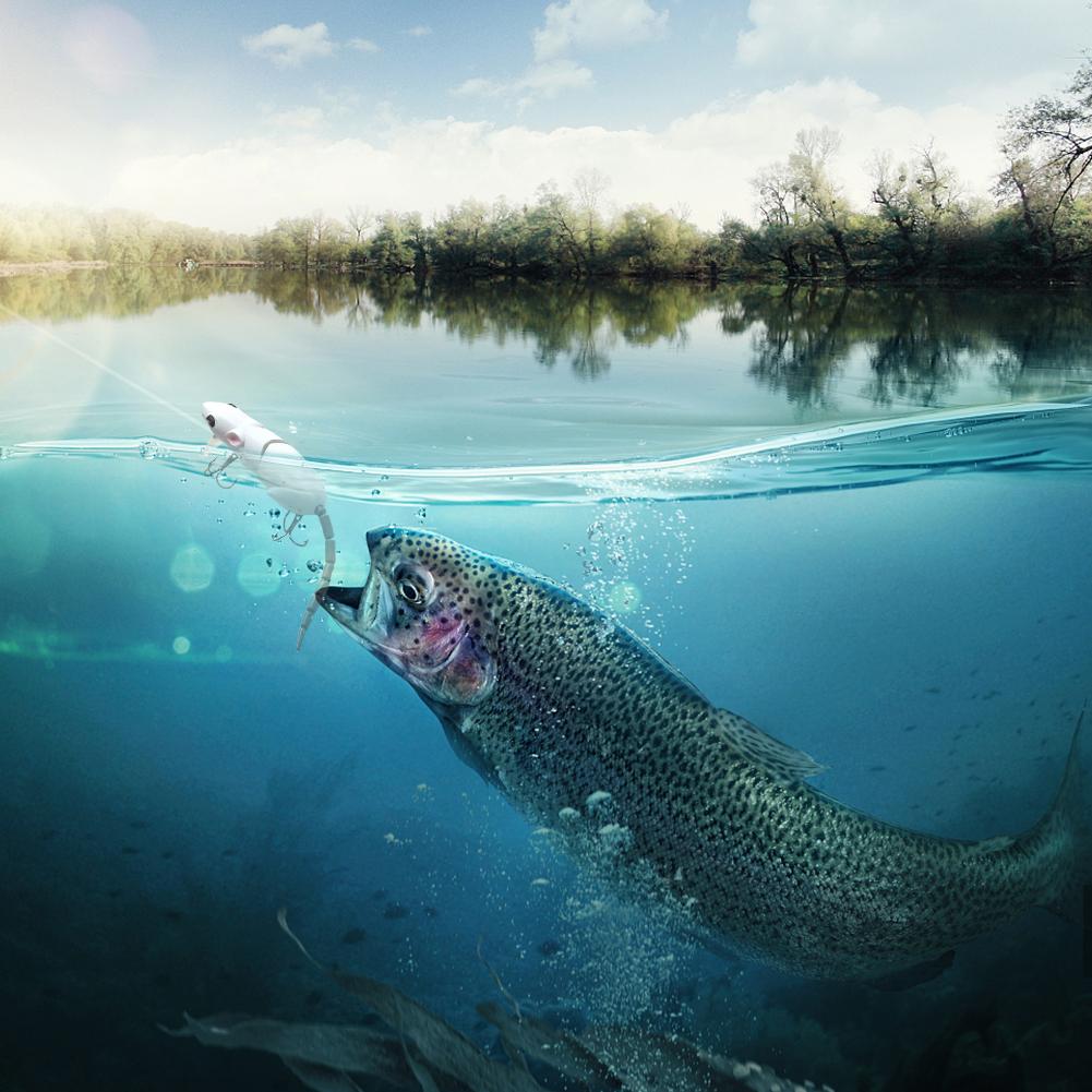 Jointed Mouse Lure Simulation Mouse Fishing Lure 155mm 15.5g Crankbait Fishing Bait Swimbait Pesca Pike Lures