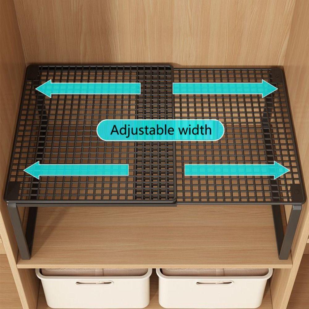 Layered Partition Wardrobe Divider Board Stackable Cabinet Organizer  Pantry