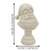 Resin Christmas Figurine Festival Decor Santa Head Bust High Quality Santa Bust Statue