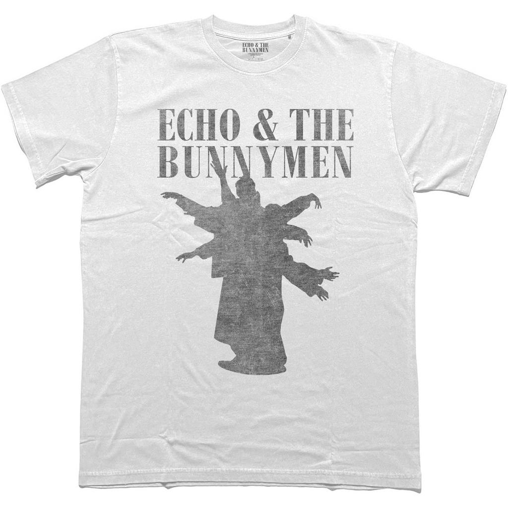 Echo & The Bunnymen Unisex Adult Silhouette T-Shirt