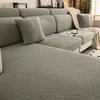 Thickened Teddy Fleece Sofa Cover Protector Non-Slip Luxury Soft Fleece Sofa Slipcover Universal Stretchable Fleece Couch Cover