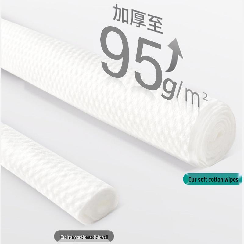 Yadaisi Thickened Disposable Facial Cleansing Towels – Large Roll for Family or Salon Use