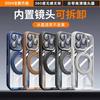 360 Rotating Magnetic Phone Case With Kickstand IPhone 16 Pro Max 15 14 Series Shockproof PC Cover