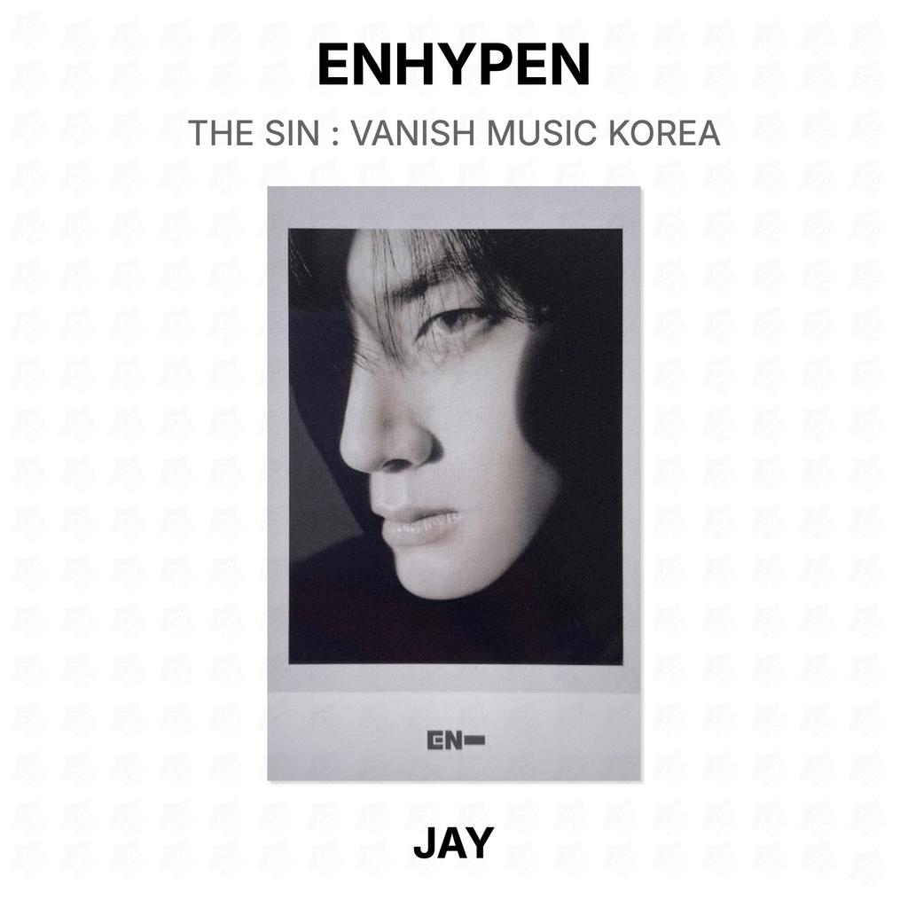 ENHYPEN THE SIN : VANISH MUSIC KOREA Official Photocard