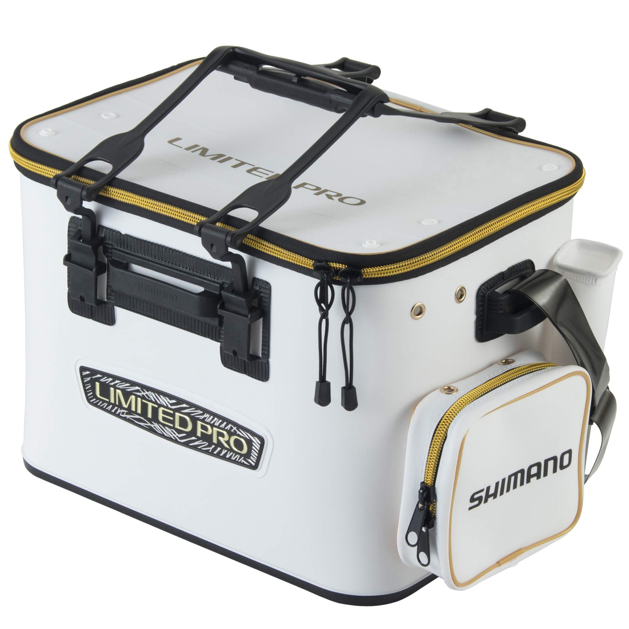 

Shimano Limited Pro Hard Type Fish Bucket, White, 45cm, BK-121R