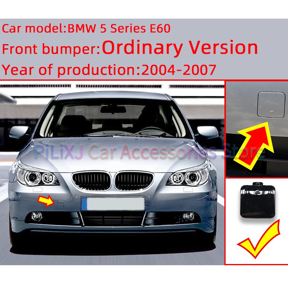 Front Bumper Tow Hook Cover Cap Eye For BMW 5 E60 5 Series 525i 528i 530i 535i 545i 2004 2005 2006 2007 51117111787 Hauling Lid