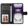 For Oppo Reno12 5G (Global) Case Wallet 3 Card Slots PU Leather Flip Phone Cover
