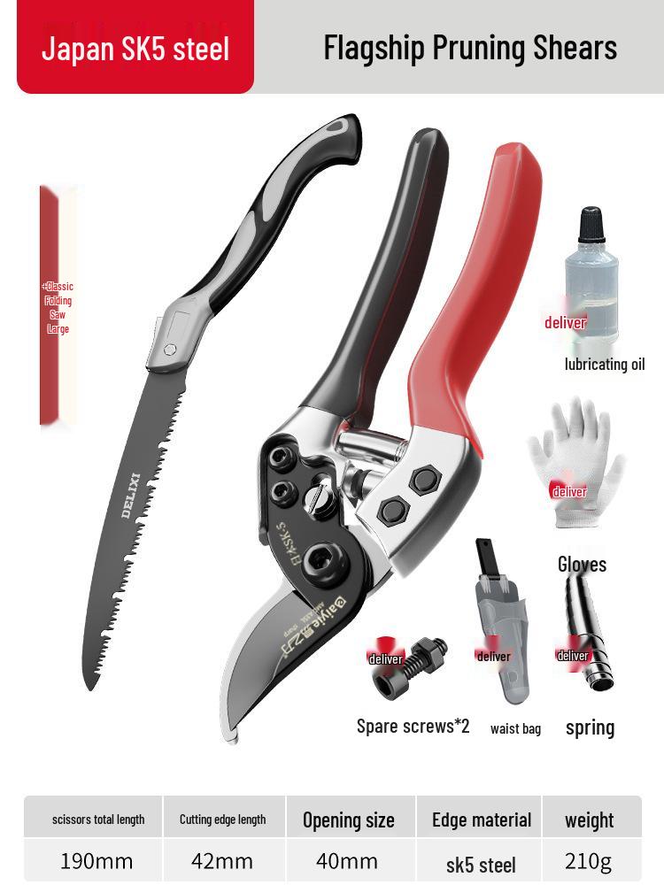 Japanese Pruning Shears for Gardening and Florals
