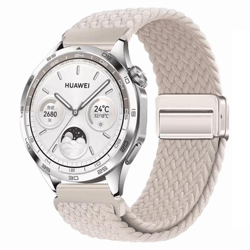 Nylon Band for Huawei Watch 5/GT5 Pro/GT5/4/3 46mm Sport Wristband for Amazfit Balance 2 1/Bip 6 5/GTR 47mm/GTS 4/Active 2 Strap