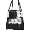 Klavier Lunchtasche Isolierte Tragetasche Faltbare Wiederverwendbare Isolierte Einkaufs-Lebensmitteltasche Büro Picknick Reisetasche