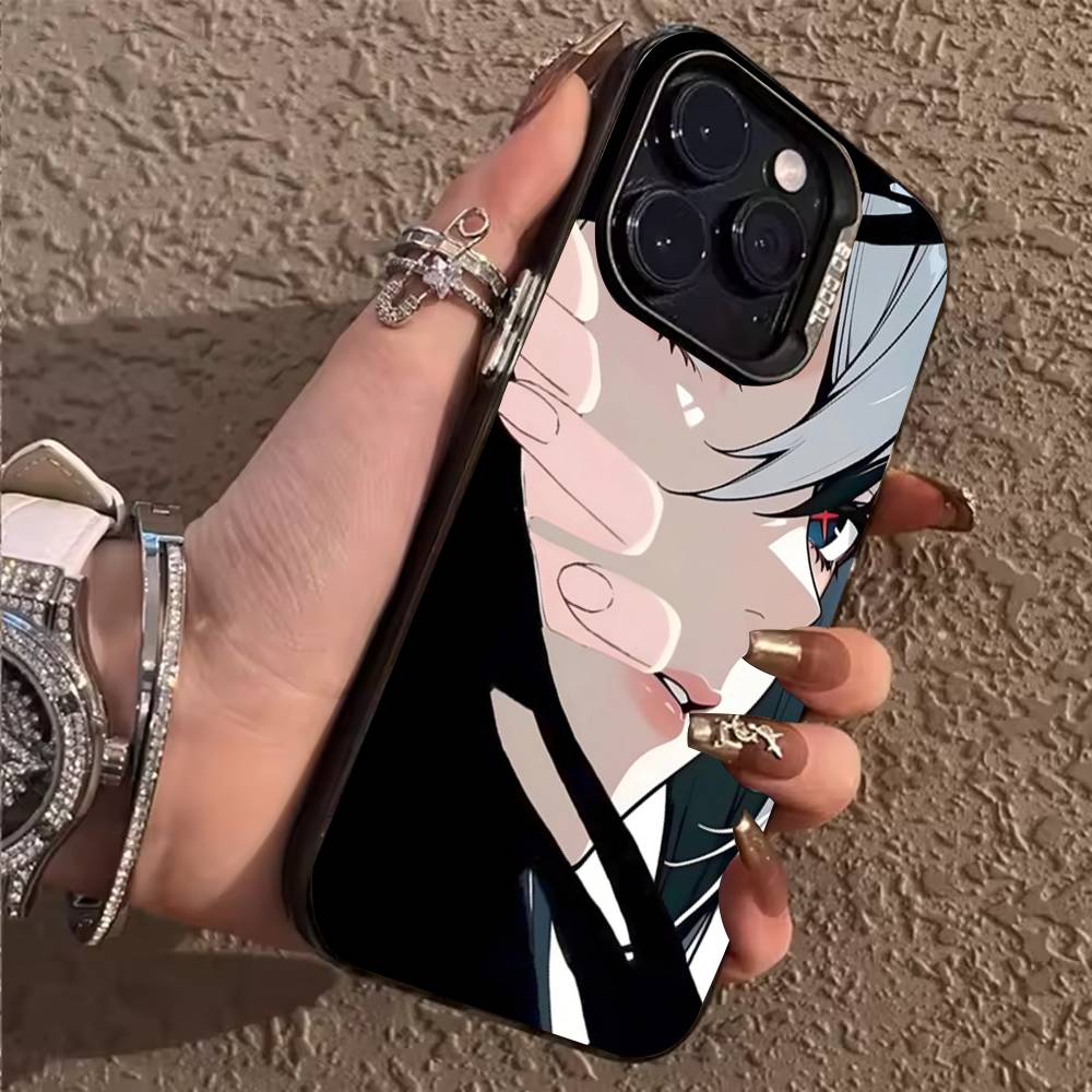 

G-Genshin Impact A-Arlecchino Phone Case For iPhone 17,16,15,14,13,12,11,Pro,X,Xs,MAX,Plus TPU Soft To Skin-friendly Cover iPhone13PRO