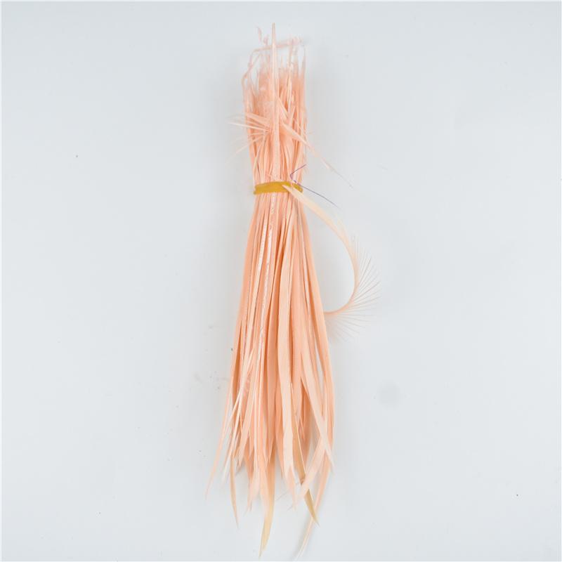 Färgade Naturliga Gåsfjädrar För Hårhantverk Fjädrar För Smyckestillverkning Flugbindningsmaterial Dekoration Karneval Drömfångare