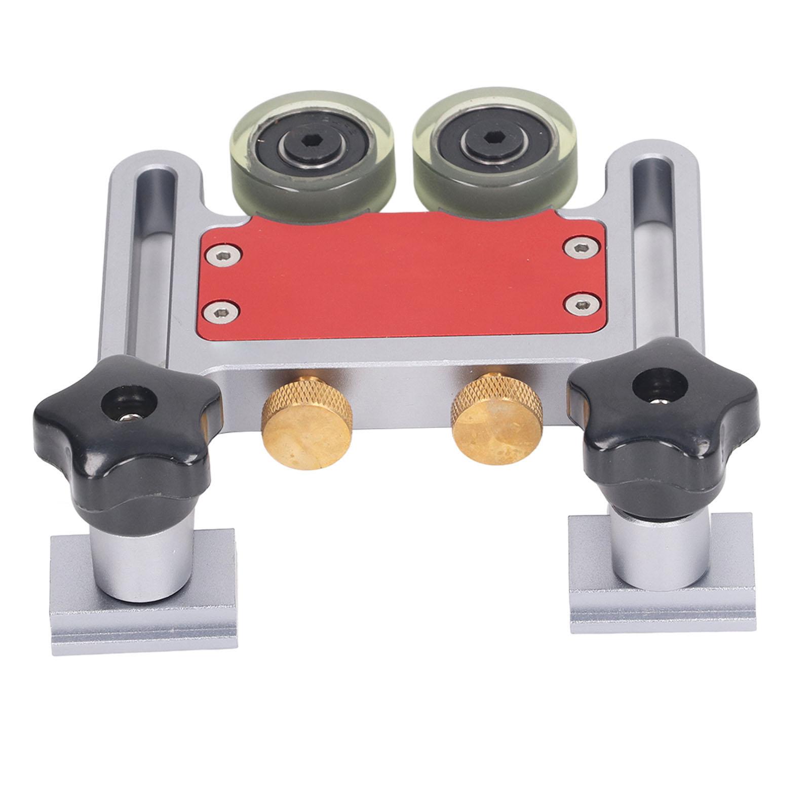 

Регулируемый многоцелевой ролик с двойным подшипником, алюминиевый сплав, ролик-направляющая для подачи на настольной пиле