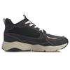 Li Ning Defender Slip Resistant Abrasion Resistant Mid top Sports Casual Shoes Men's Black Umber AGCQ175-2