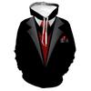 3D Full Print Suit Character Suit Autumn and Winter Hooded Sweatshirt Adult Casual Sweatshirt Fashion