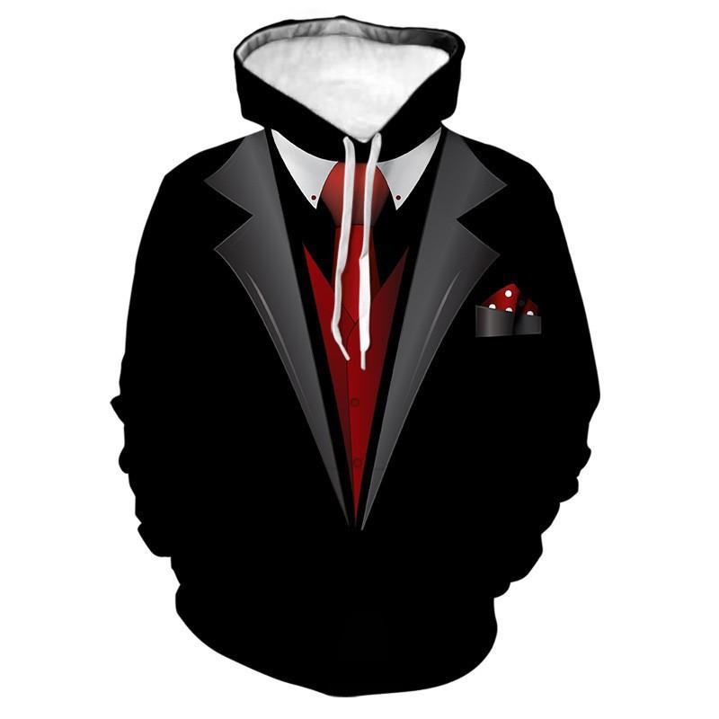 3D Full Print Suit Character Suit Autumn and Winter Hooded Sweatshirt Adult Casual Sweatshirt Fashion