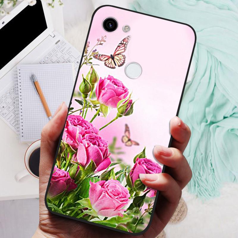 For Google Pixel 3a XL Case  Black Cover Lion Wolf Silicone Soft Back Cases For Google Pixel 3 XL Phone Case Pixel 3A 3AXL Shell