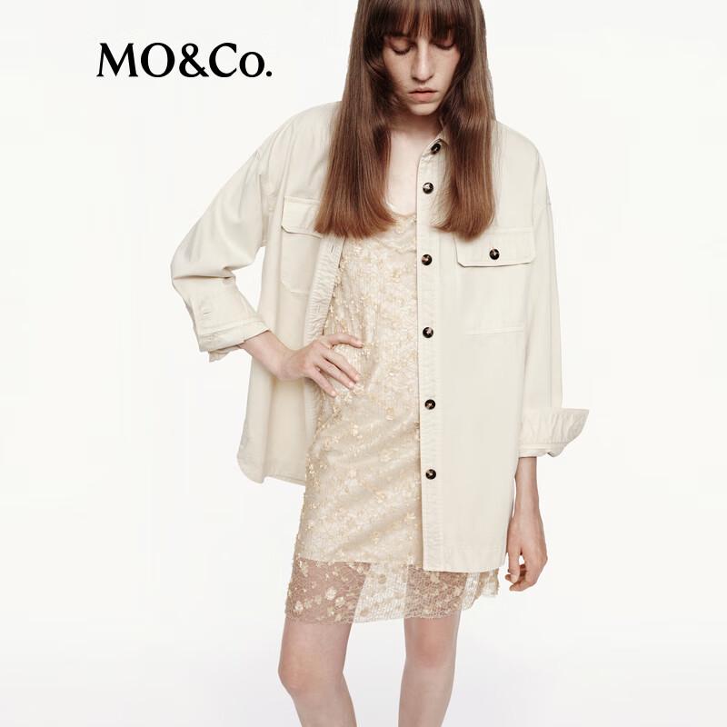 MO&Co. 100% Cotton Workwear Overshirt