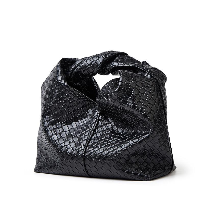 High-end Underarm Small Bag Women's Bag New Niche Casual Woven Dumpling Bag Versatile Small Bag