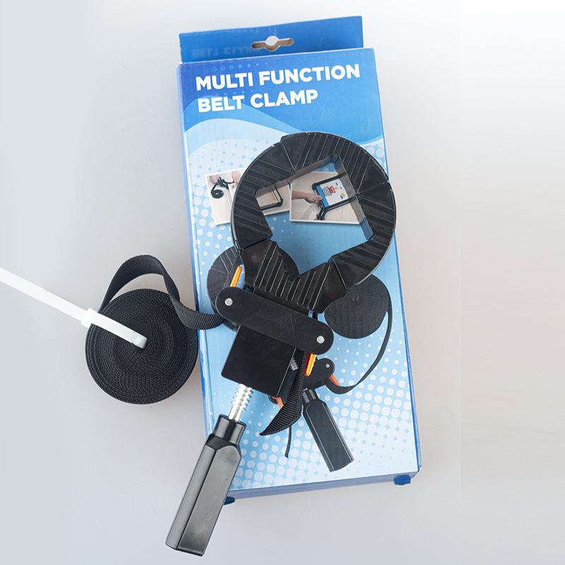 

Multifunction Blet Clamp Quick Adjustable Band Clamp Polygonal Clip 90 Degrees Right Angle Frame Clips Woodworking Tools onesize
