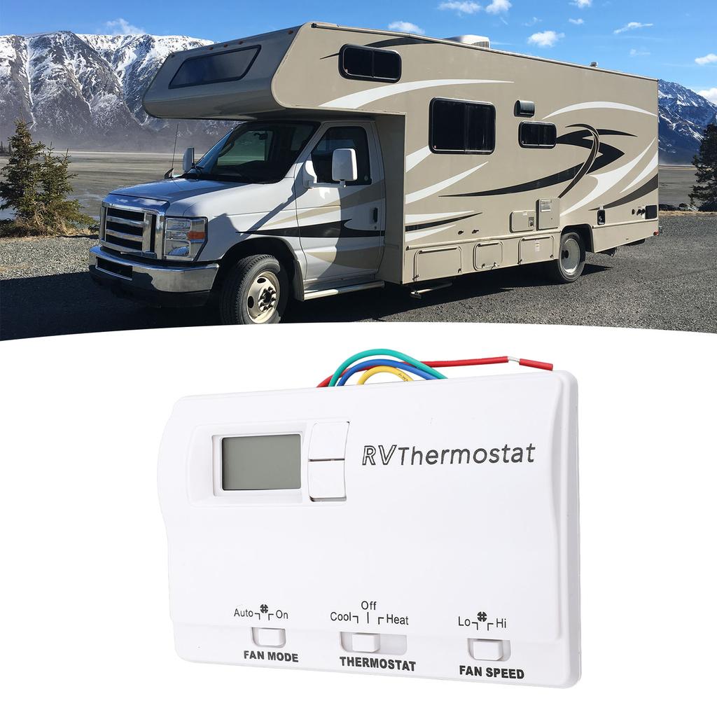 RV Digital Thermostat 3 Adjustment Modes Hting Cooling Wall Mounted Thermostat 83303362 for NaColeman