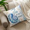 1pcs Seaside Story Series Design Cushions Pillowcase Polyester Cushion Cover Throw Pillow Pillowcover Home Car Sofa Decor