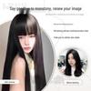 Tomie-Style Lolita Black Long Straight Wig – Natural Fluffy Simulation Hair for Daily Use
