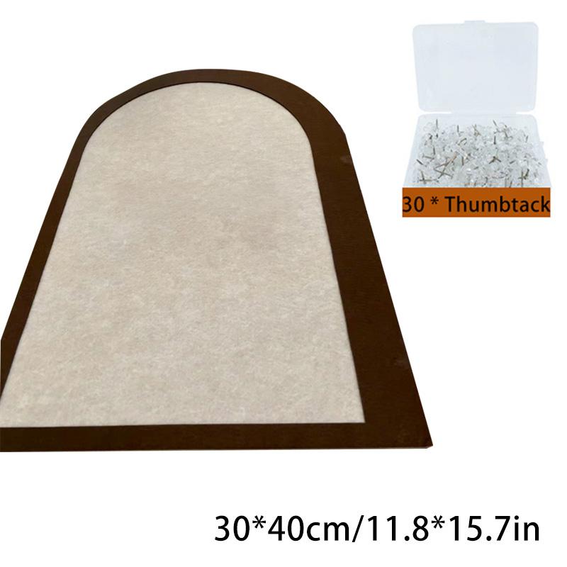 

1 шт. DIY войлочные наклейки на стену в европейском стиле арка фото домашний декор 30 * 40