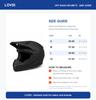 LOVSI ABS Full Face Motocross Helmet Model 125 Replacement for ATV Pit Bike Off-road Use Sizes M/L/XL 1 Year Warranty DOT